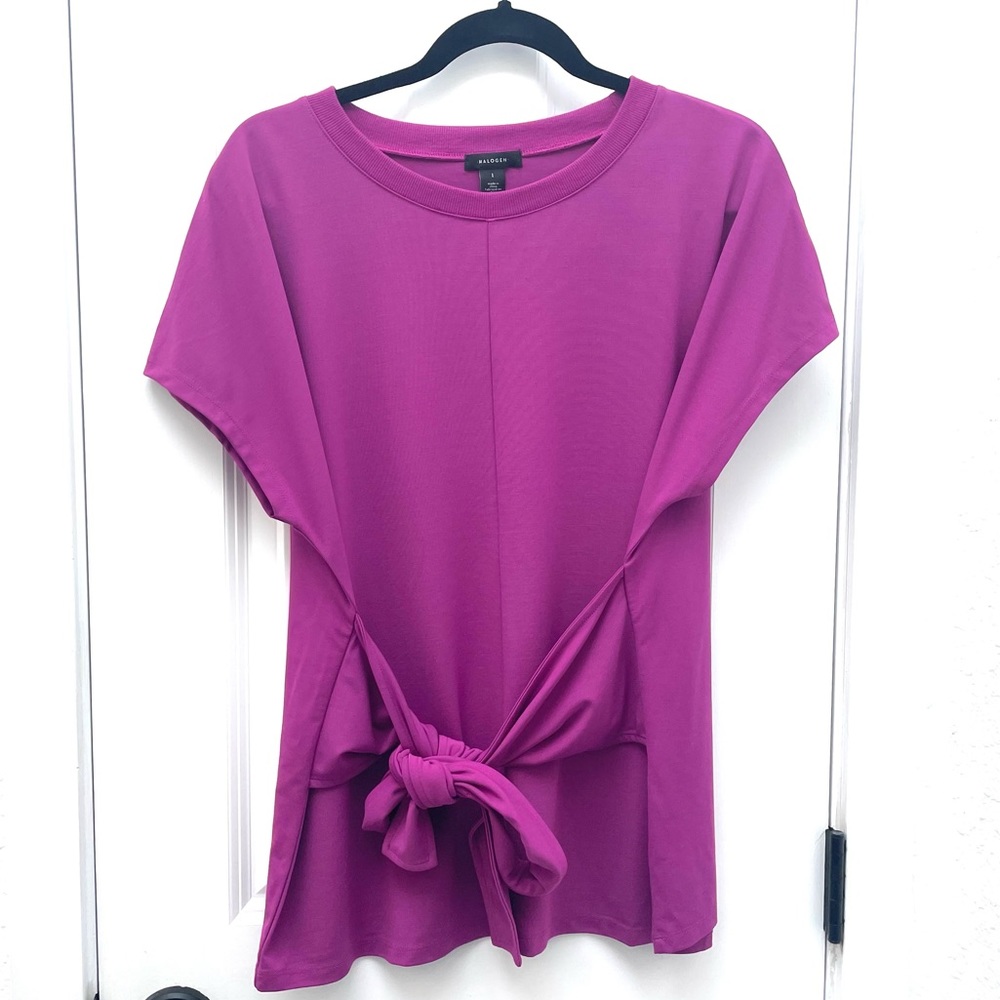 Halogen wrap tie top